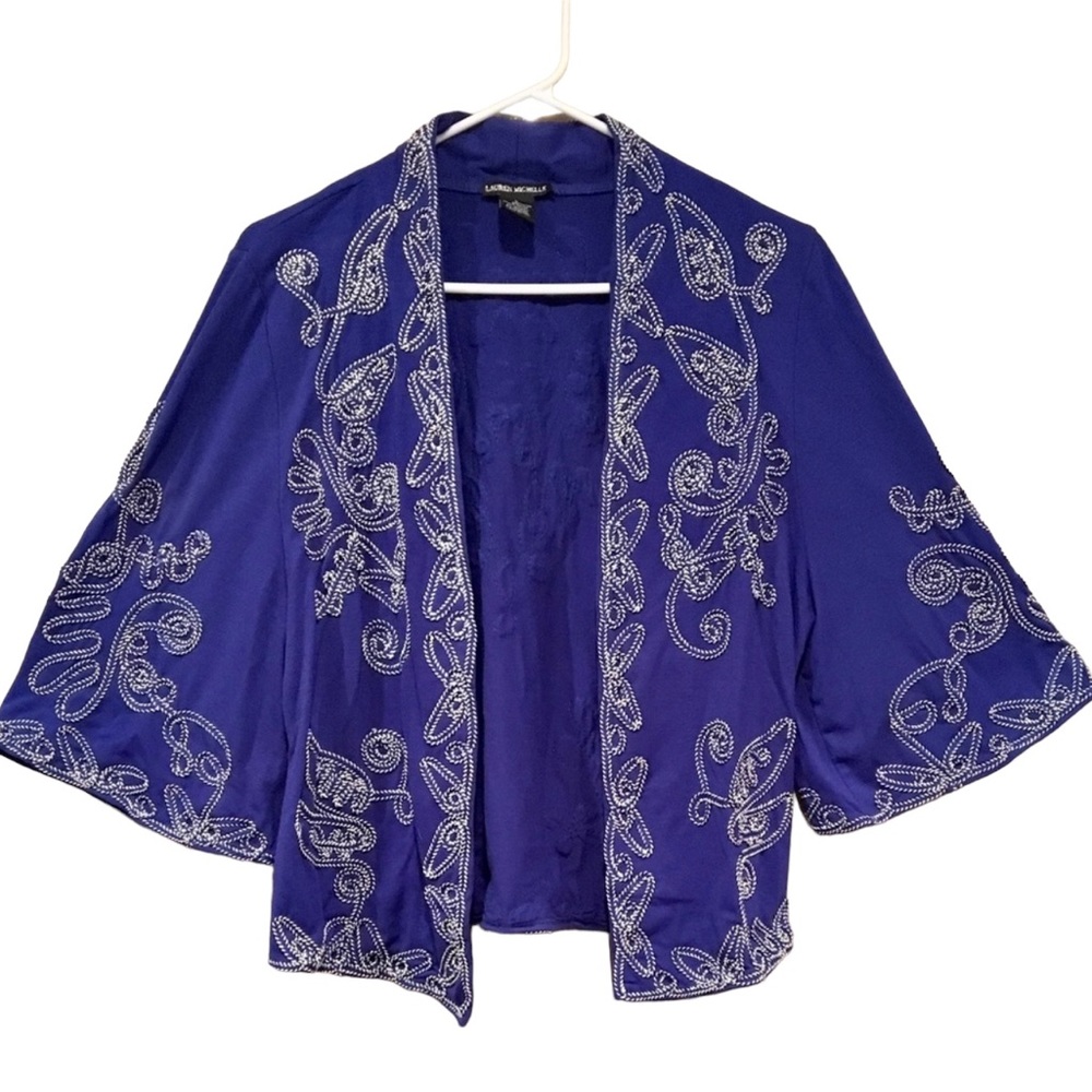 Beautiful Lauren Michelle Embroidered Jacket